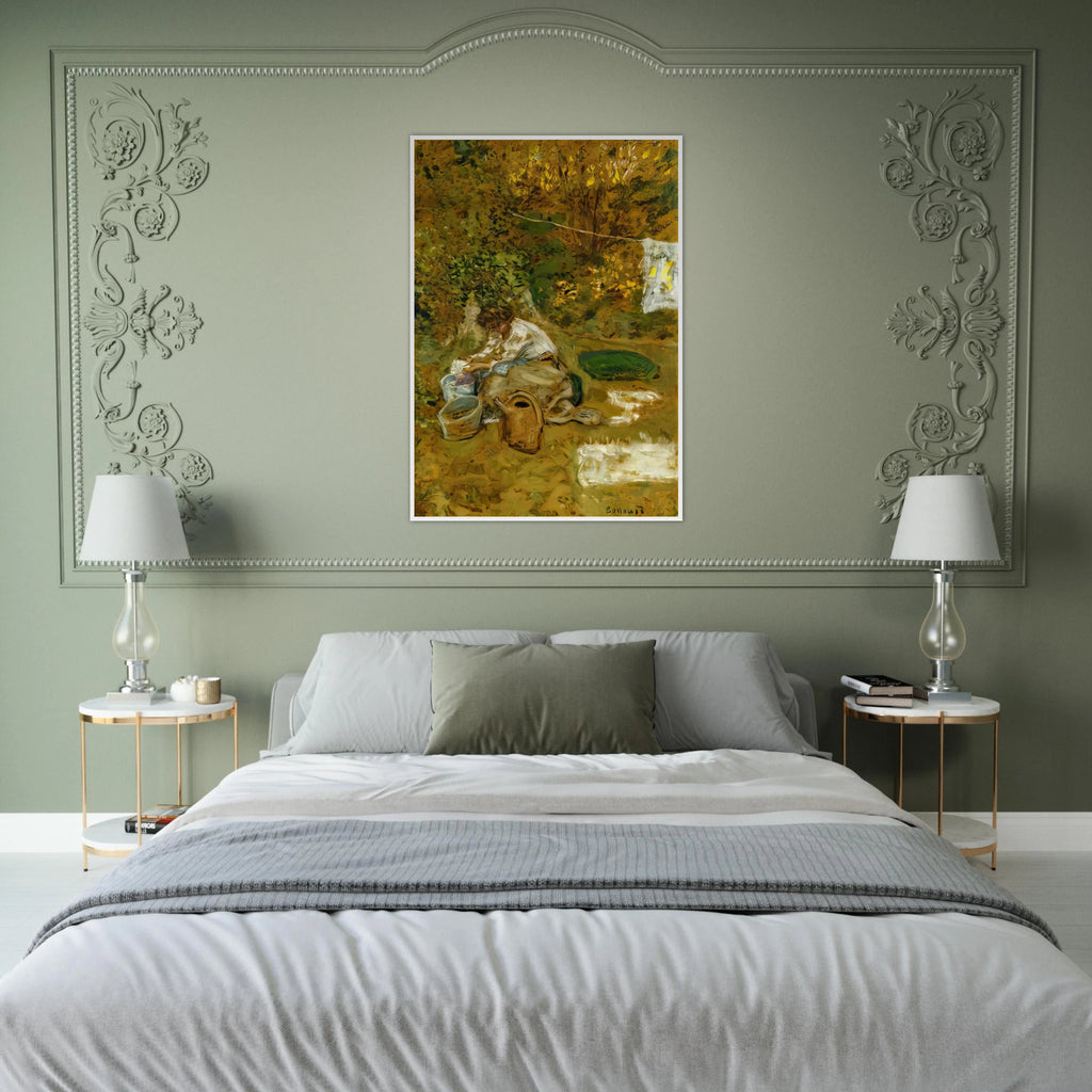 The Washing Framed Poster | Pierre Bonnard Framed Prints Wall Art | Pierre Bonnard Shop