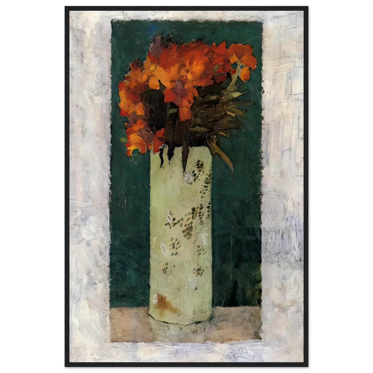 Pot of Flowers Framed Poster | Pierre Bonnard Framed Prints Wall Art | Pierre Bonnard Shop