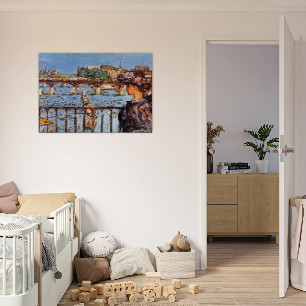 The Pont des Arts Canvas | Pierre Bonnard Canvas | Pierre Bonnard Shop