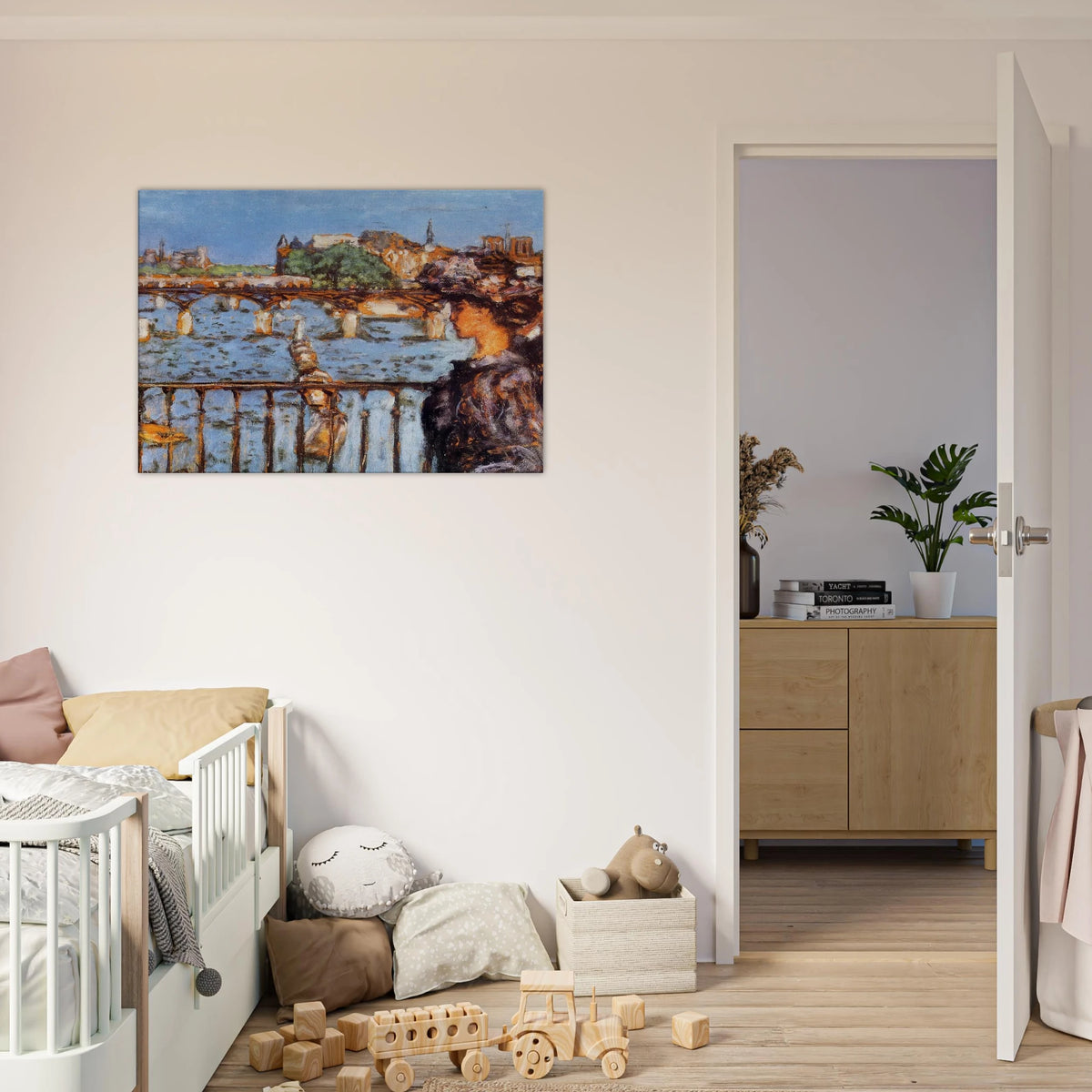 The Pont des Arts Canvas | Pierre Bonnard Canvas | Pierre Bonnard Shop