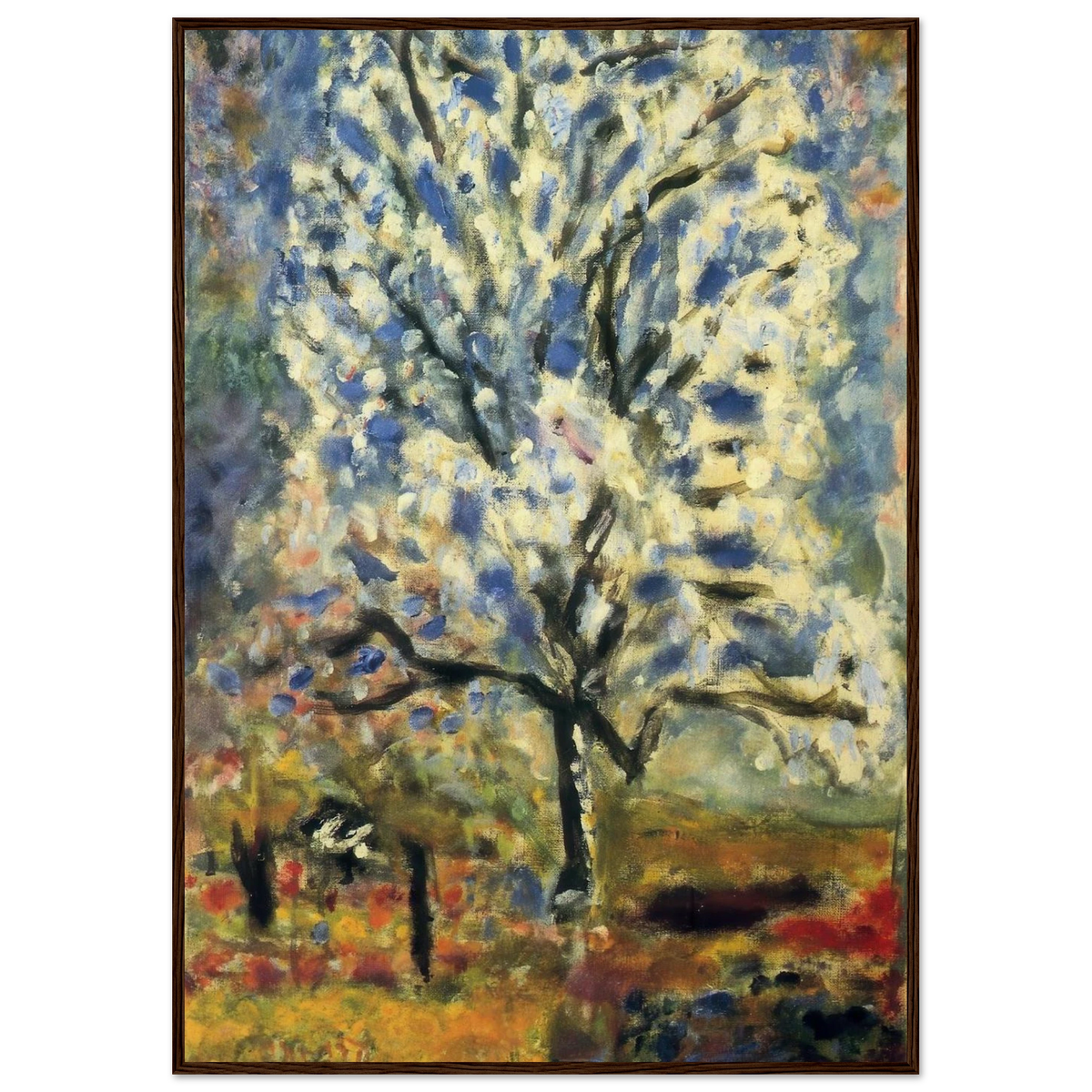 The almond tree in blossom Framed Poster | Pierre Bonnard Framed Prints Wall Art | Pierre Bonnard Shop