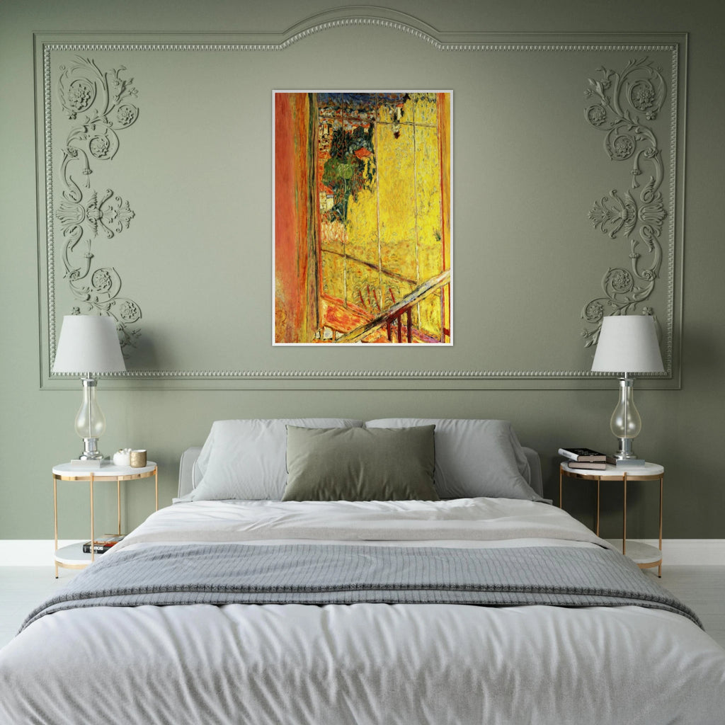 The workshop with Mimosa Framed Poster | Pierre Bonnard Framed Prints Wall Art | Pierre Bonnard Shop