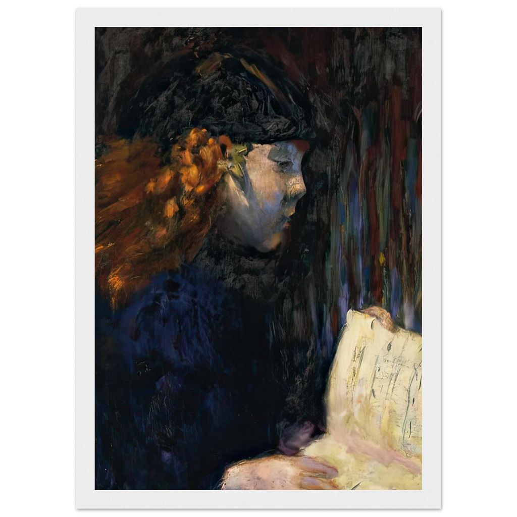 The Solfege Framed Poster | Pierre Bonnard Framed Prints Wall Art | Pierre Bonnard Shop