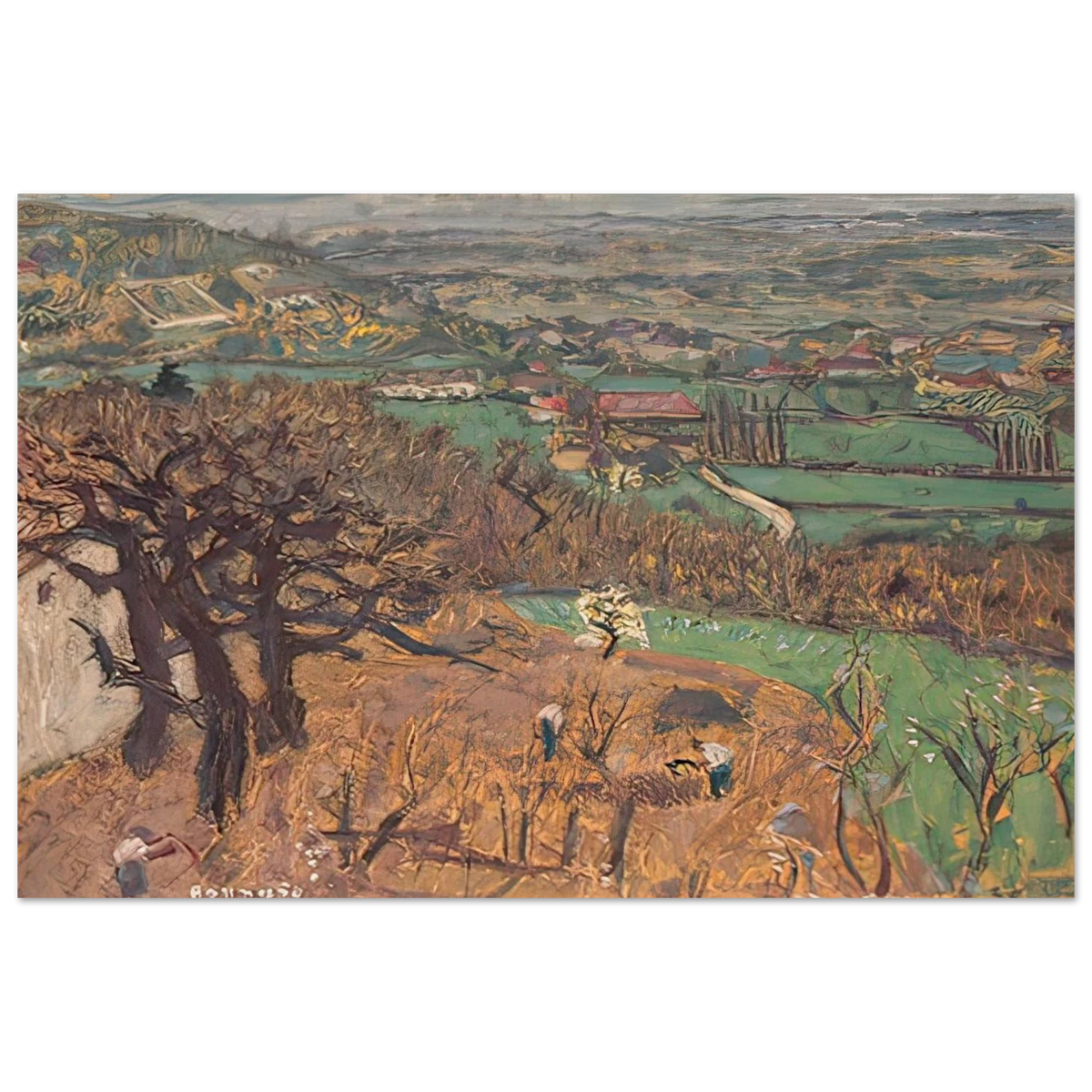 Dauphine Landscape Poster | Pierre Bonnard Poster | Pierre Bonnard Shop