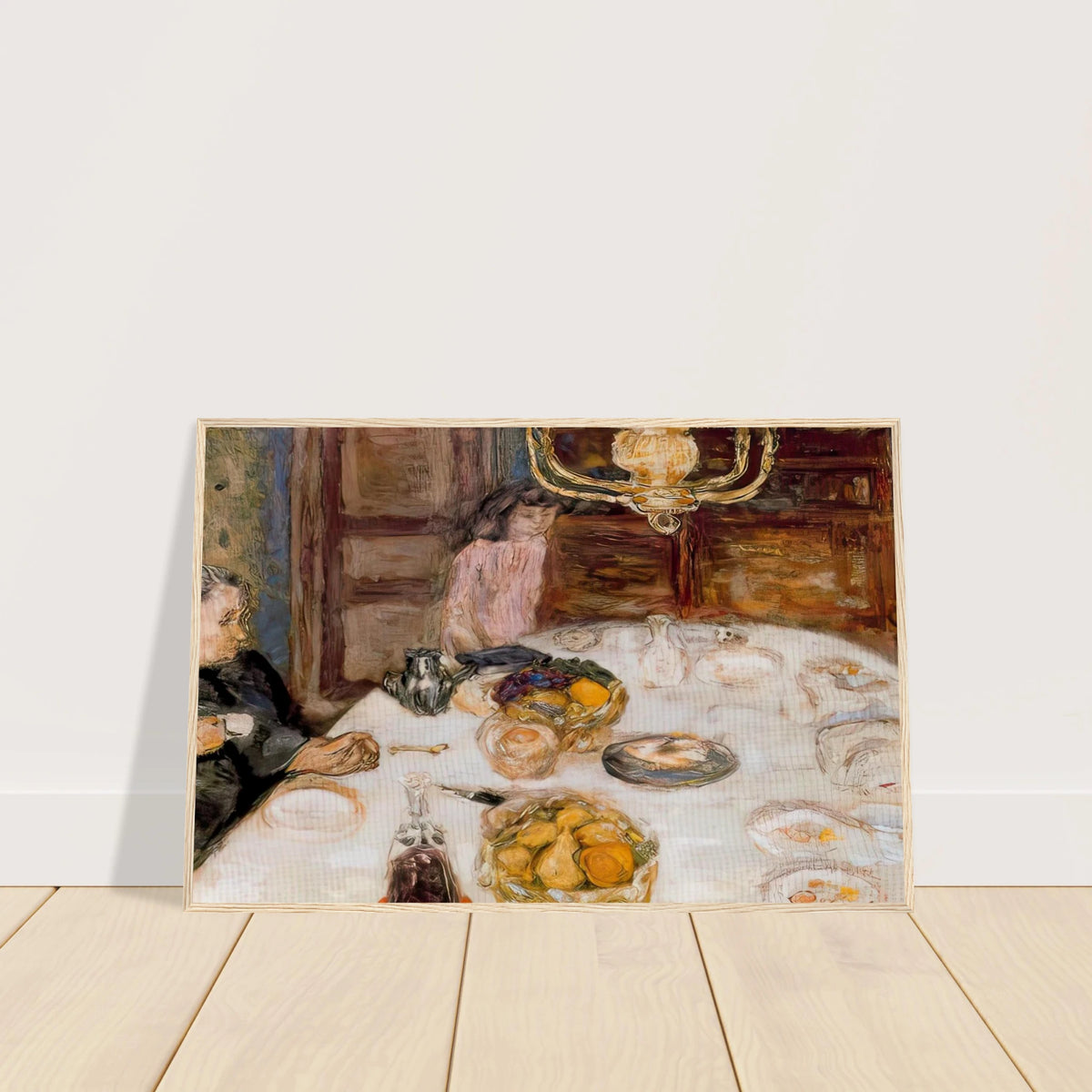 Lunch at Le Grand Lamps Framed Poster | Pierre Bonnard Framed Prints Wall Art | Pierre Bonnard Shop