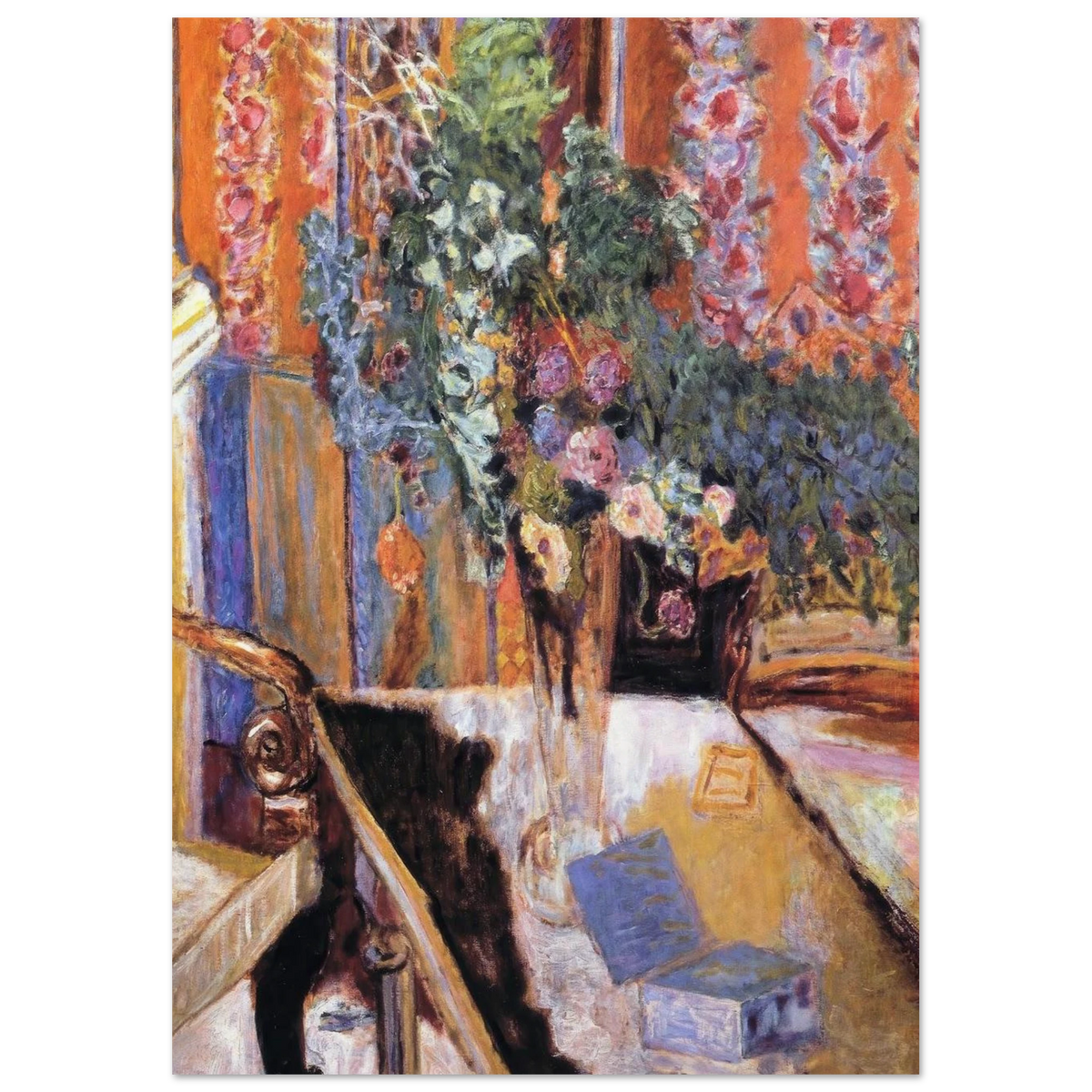 Interior with Flowers Poster | Pierre Bonnard Poster | Pierre Bonnard Shop