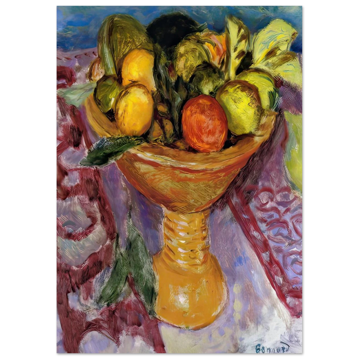 Fruit Bowl Poster | Pierre Bonnard Poster | Pierre Bonnard Shop