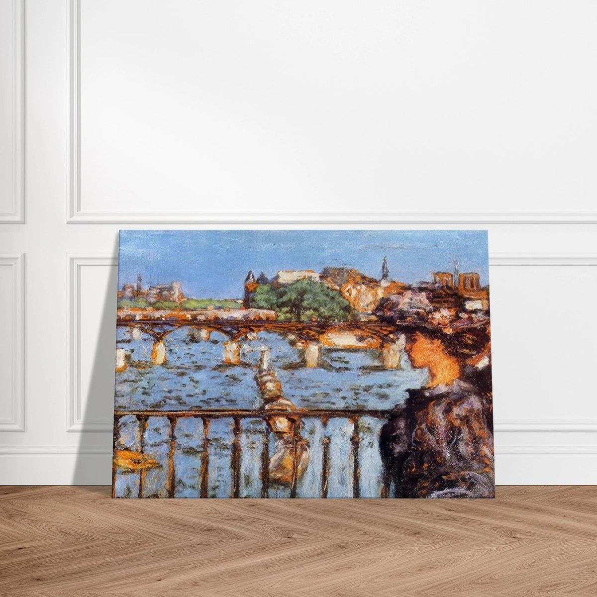The Pont des Arts Canvas | Pierre Bonnard Canvas | Pierre Bonnard Shop