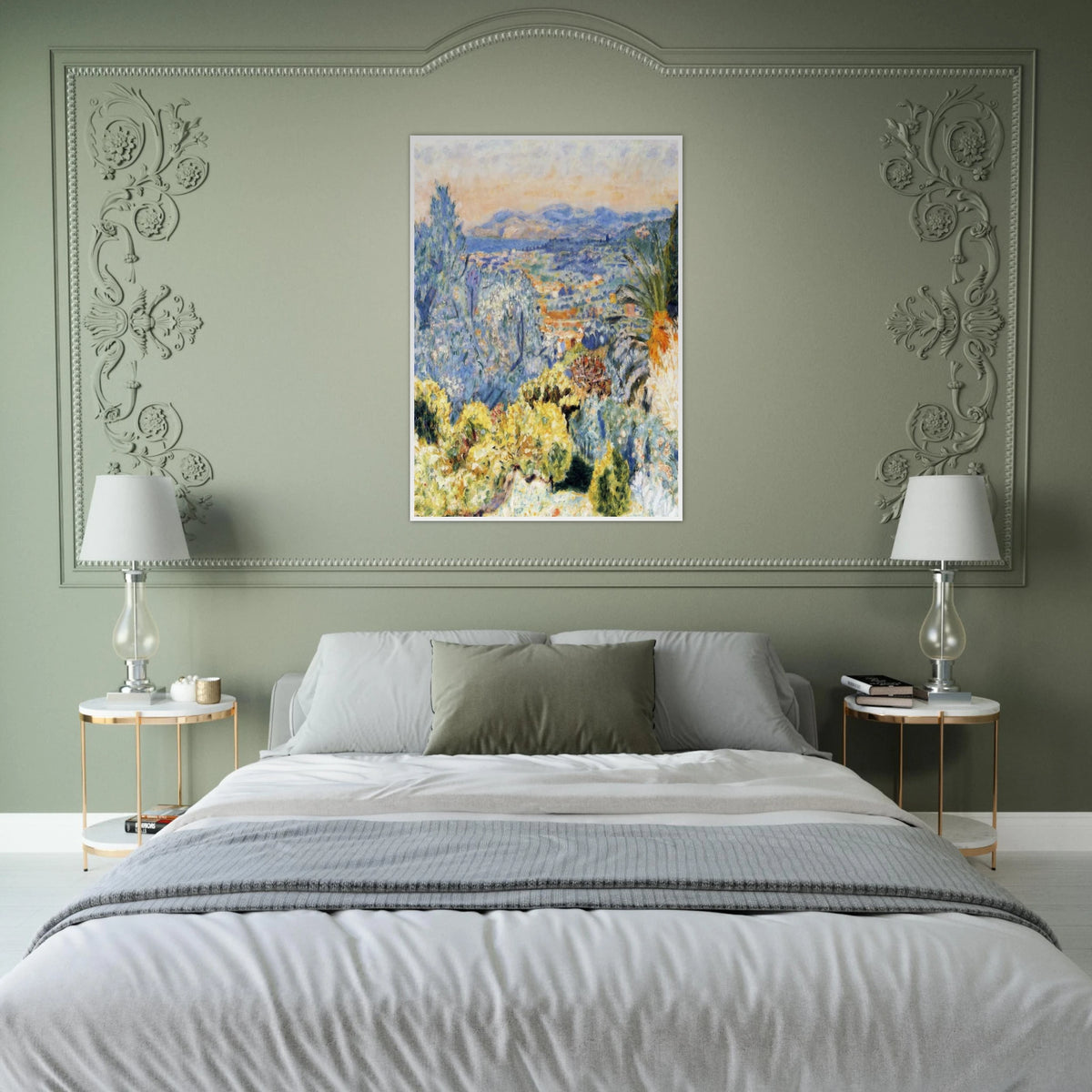 The Cote d'Azur Framed Poster | Pierre Bonnard Framed Prints Wall Art | Pierre Bonnard Shop