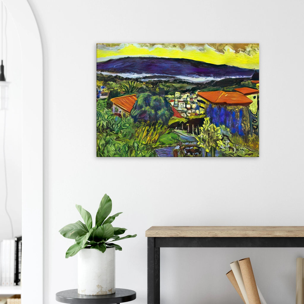 Red Roofs in Cannet Canvas | Pierre Bonnard Canvas | Pierre Bonnard Shop