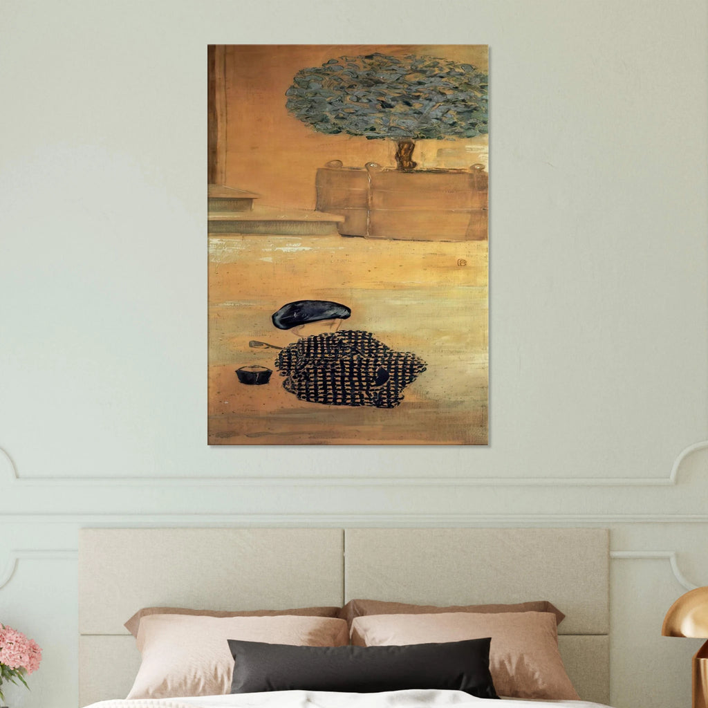 The Child with a Sandcastle, or The Child with a Bucket Canvas | Pierre Bonnard Canvas | Pierre Bonnard Shop