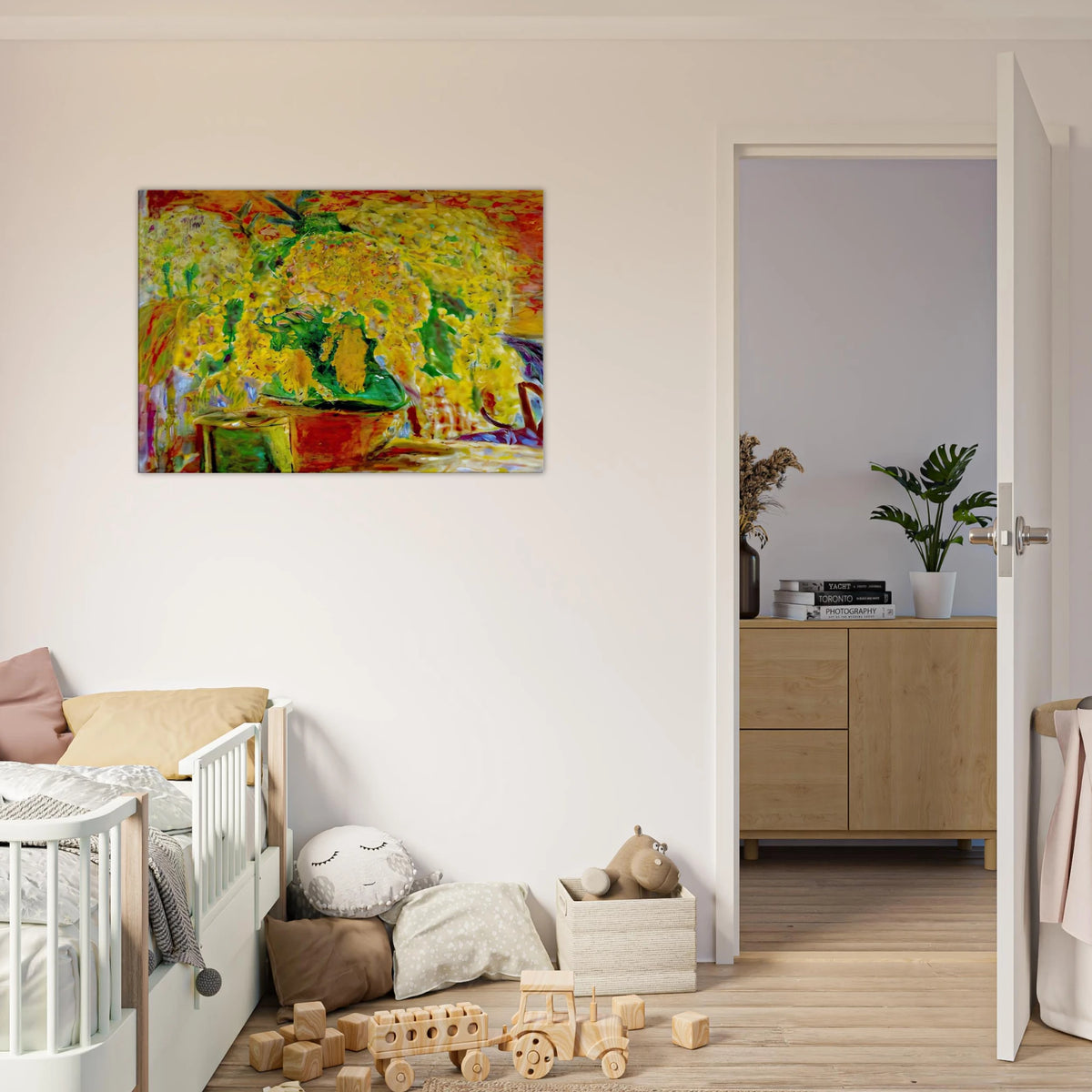 Bunch of Mimosa Canvas | Pierre Bonnard Canvas | Pierre Bonnard Shop