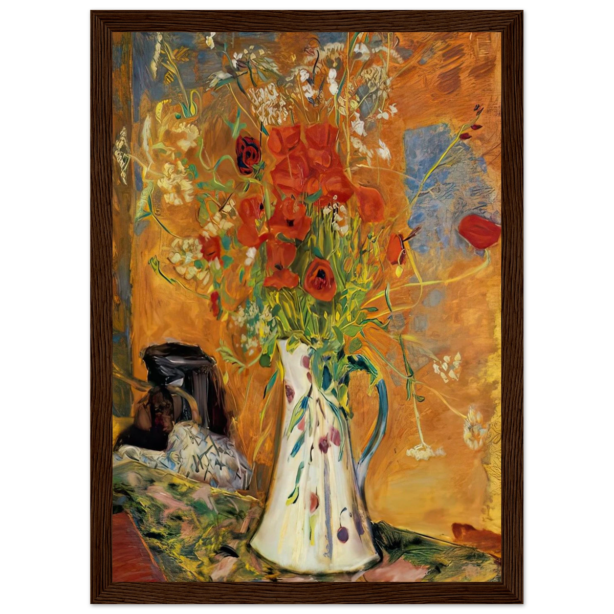 Poppies Framed Poster | Pierre Bonnard Framed Prints Wall Art | Pierre Bonnard Shop