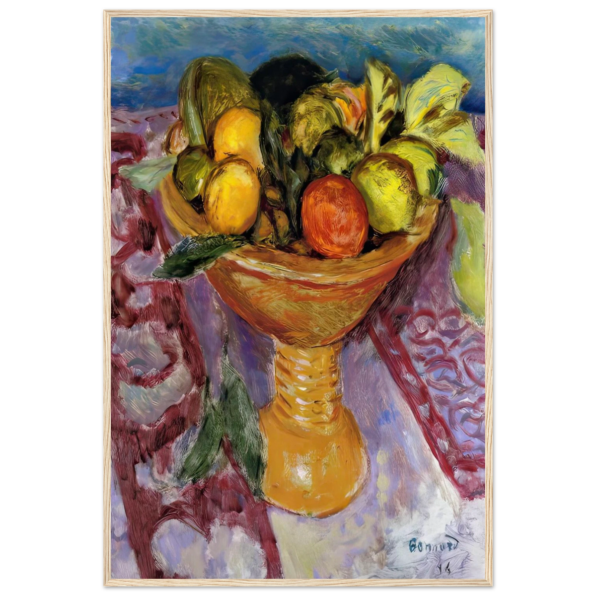 Fruit Bowl Framed Poster | Pierre Bonnard Framed Prints Wall Art | Pierre Bonnard Shop