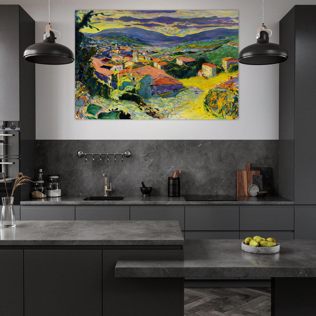 Landscape at Le Cannet Poster | Pierre Bonnard Poster | Pierre Bonnard Shop