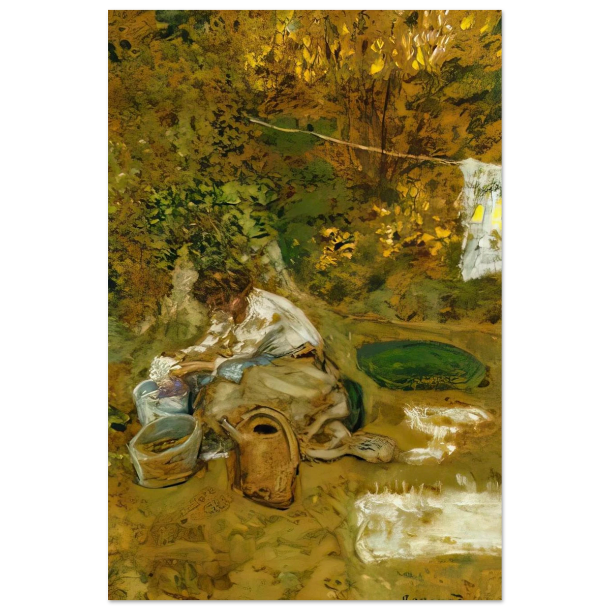 The Washing Poster | Pierre Bonnard Poster | Pierre Bonnard Shop
