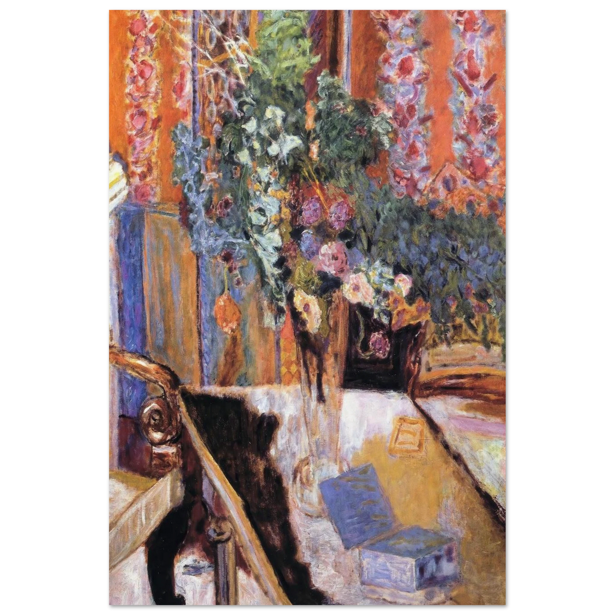 Interior with Flowers Poster | Pierre Bonnard Poster | Pierre Bonnard Shop