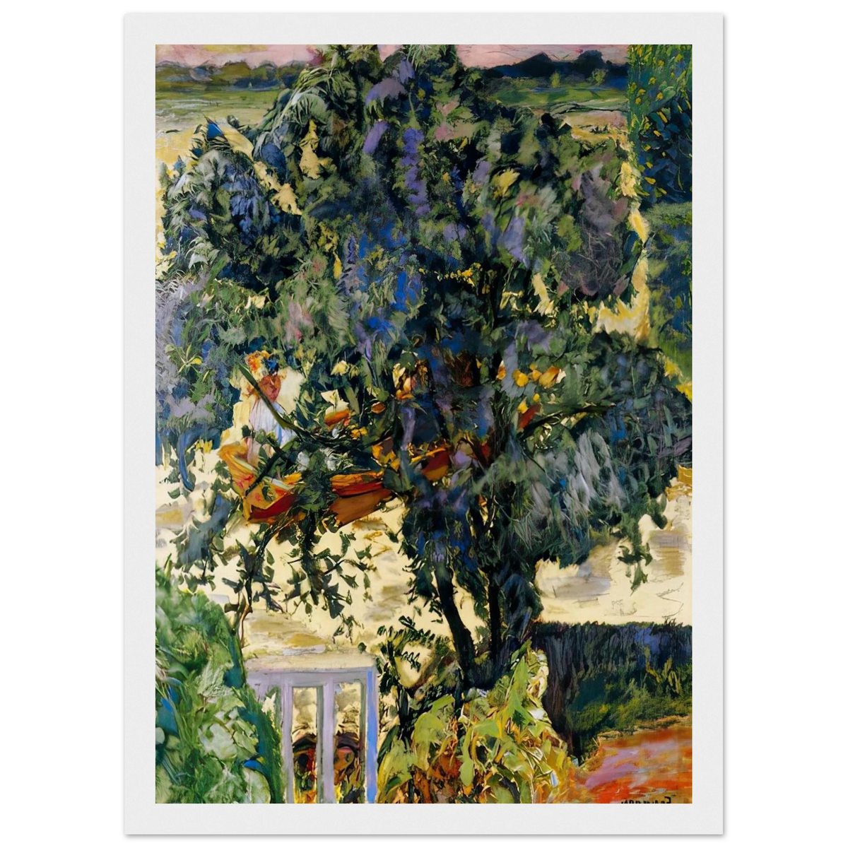 Tree by the River Framed Poster | Pierre Bonnard Framed Prints Wall Art | Pierre Bonnard Shop