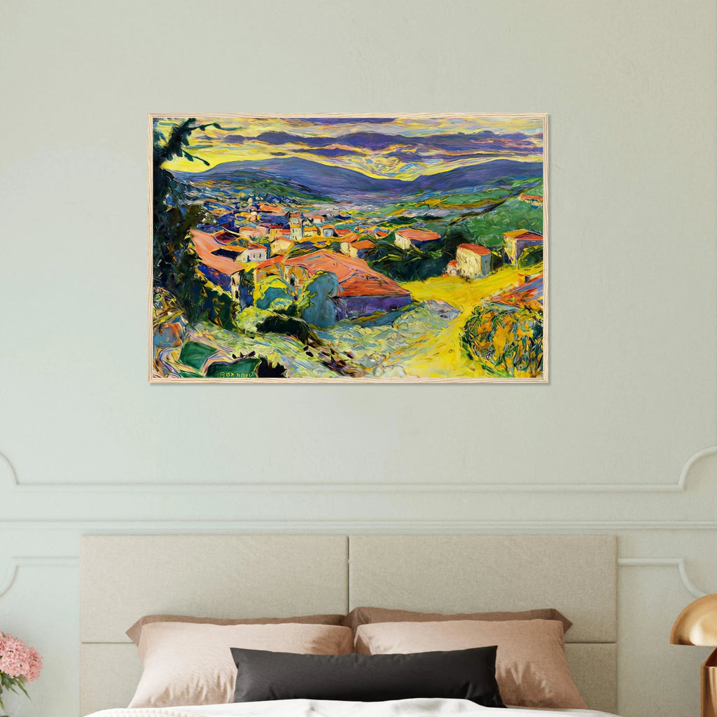 Landscape at Le Cannet Framed Poster | Pierre Bonnard Framed Prints Wall Art | Pierre Bonnard Shop