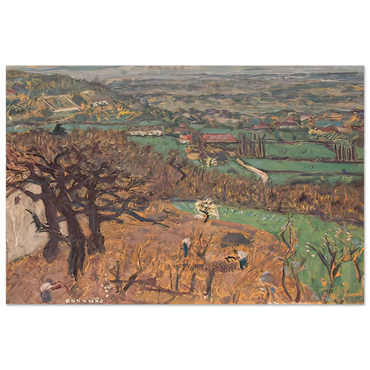 Dauphine Landscape Poster | Pierre Bonnard Poster | Pierre Bonnard Shop