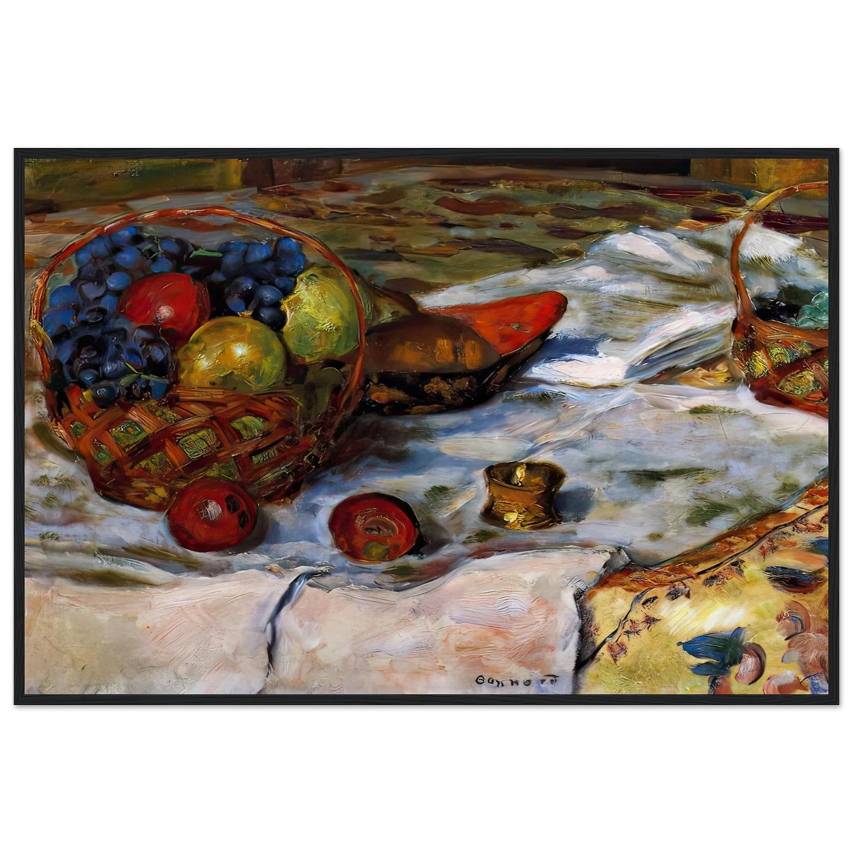 Still LIfe with Earthenware Dish Framed Poster | Pierre Bonnard Framed Prints Wall Art | Pierre Bonnard Shop