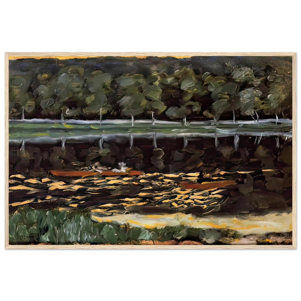 Going Rowing Framed Poster | Pierre Bonnard Framed Prints Wall Art | Pierre Bonnard Shop
