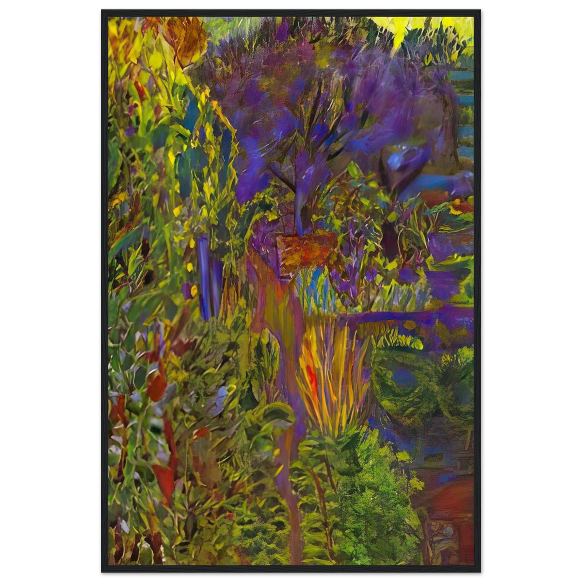 Garden at Midday Framed Poster | Pierre Bonnard Framed Prints Wall Art | Pierre Bonnard Shop