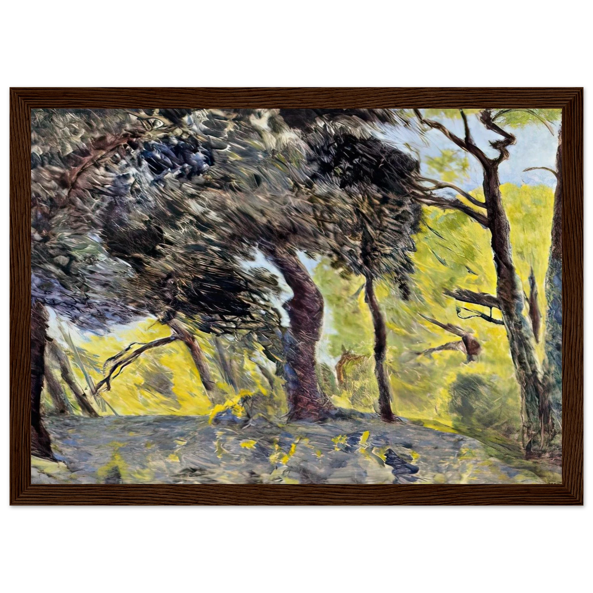 In the Woods (study) Framed Poster | Pierre Bonnard Framed Prints Wall Art | Pierre Bonnard Shop