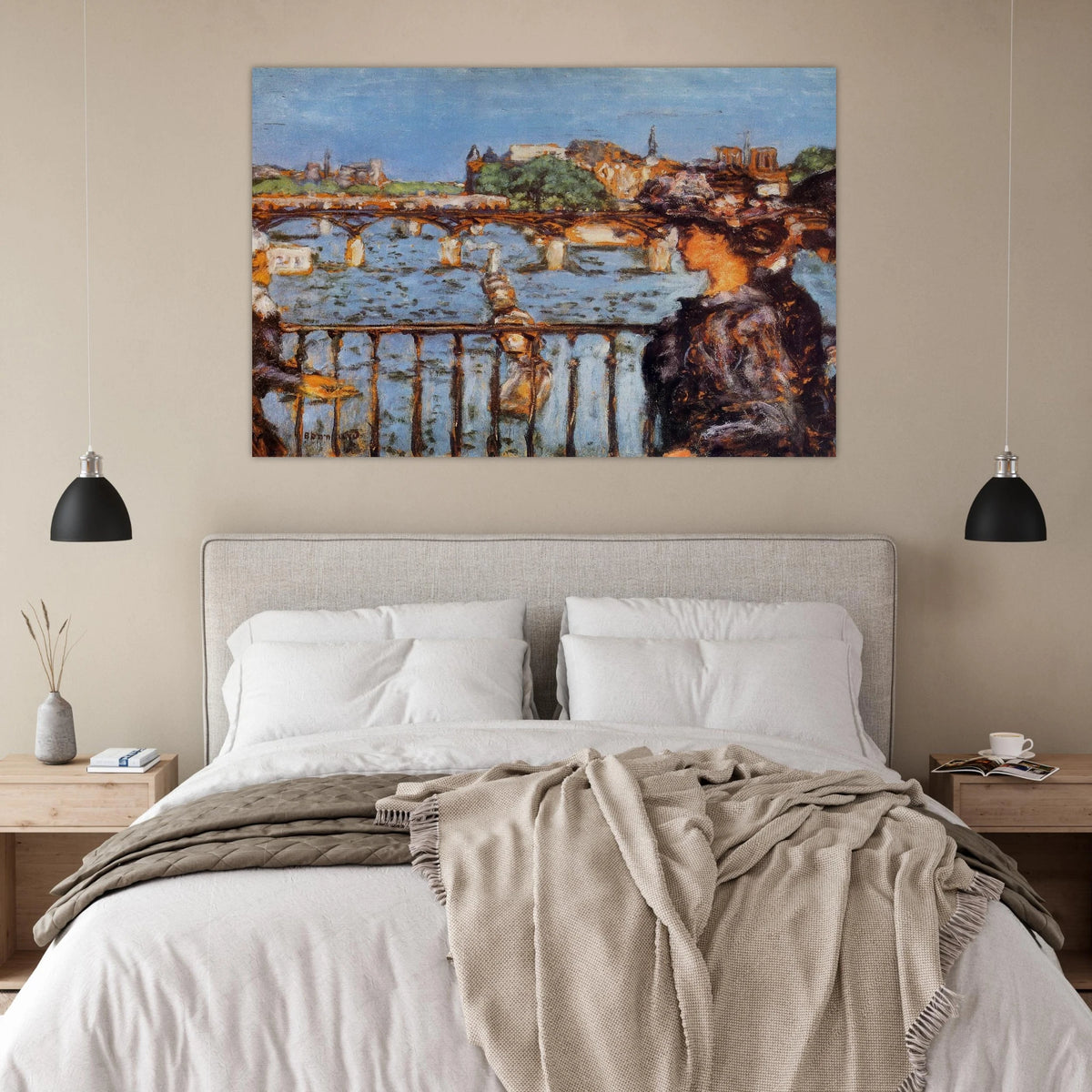 The Pont des Arts Poster | Pierre Bonnard Poster | Pierre Bonnard Shop