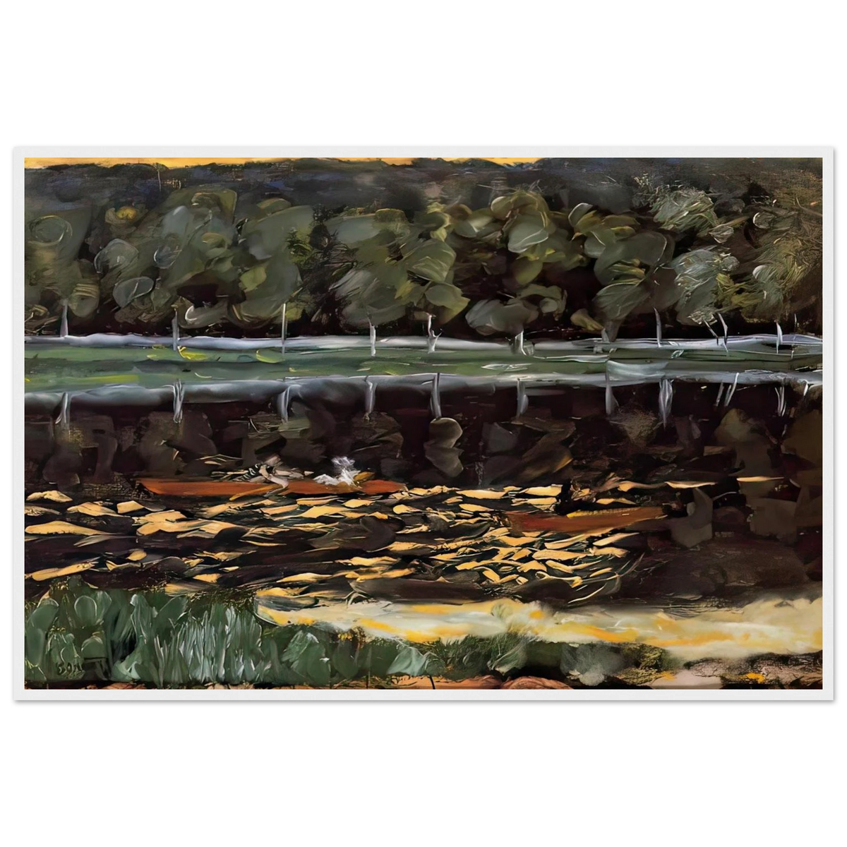 Going Rowing Framed Poster | Pierre Bonnard Framed Prints Wall Art | Pierre Bonnard Shop