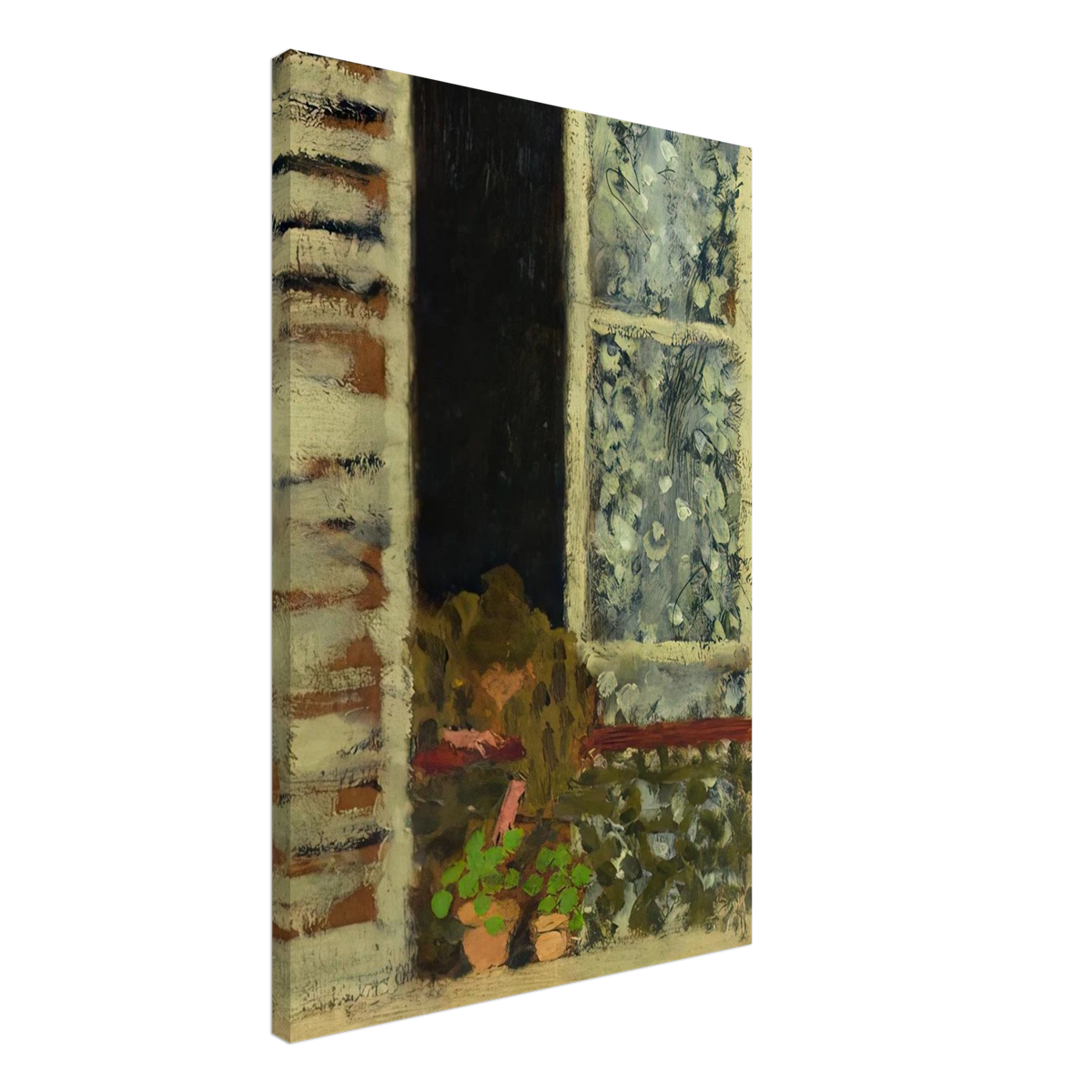 Woman at Her Window Canvas | Pierre Bonnard Canvas | Pierre Bonnard Shop