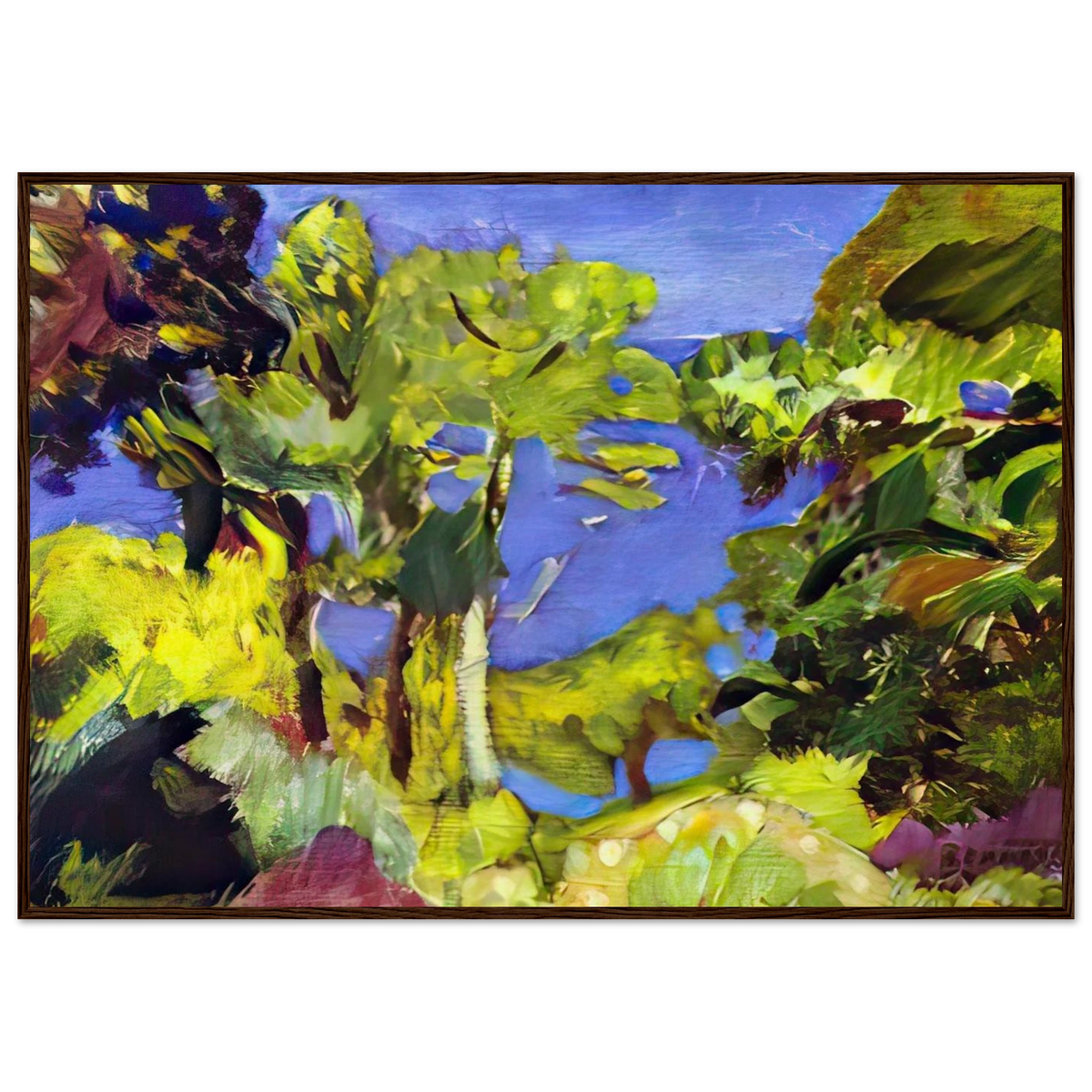 Landscape of Cote d Azur Framed Poster | Pierre Bonnard Framed Prints Wall Art | Pierre Bonnard Shop