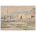 The Docks at Deauville Poster | Pierre Bonnard Poster | Pierre Bonnard Shop