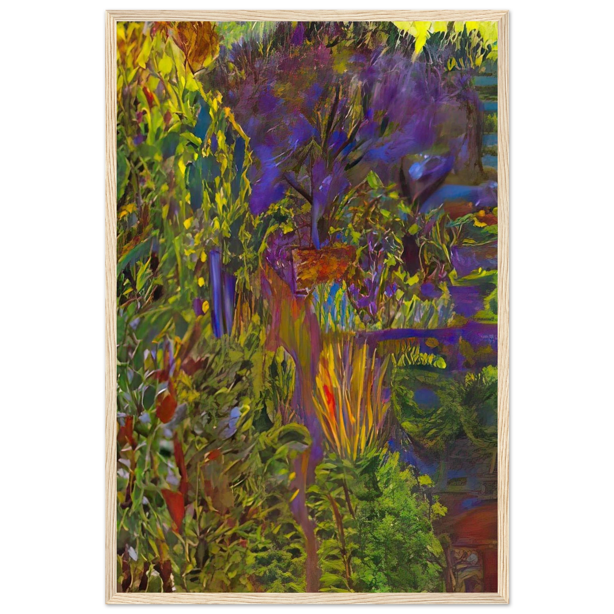 Garden at Midday Framed Poster | Pierre Bonnard Framed Prints Wall Art | Pierre Bonnard Shop