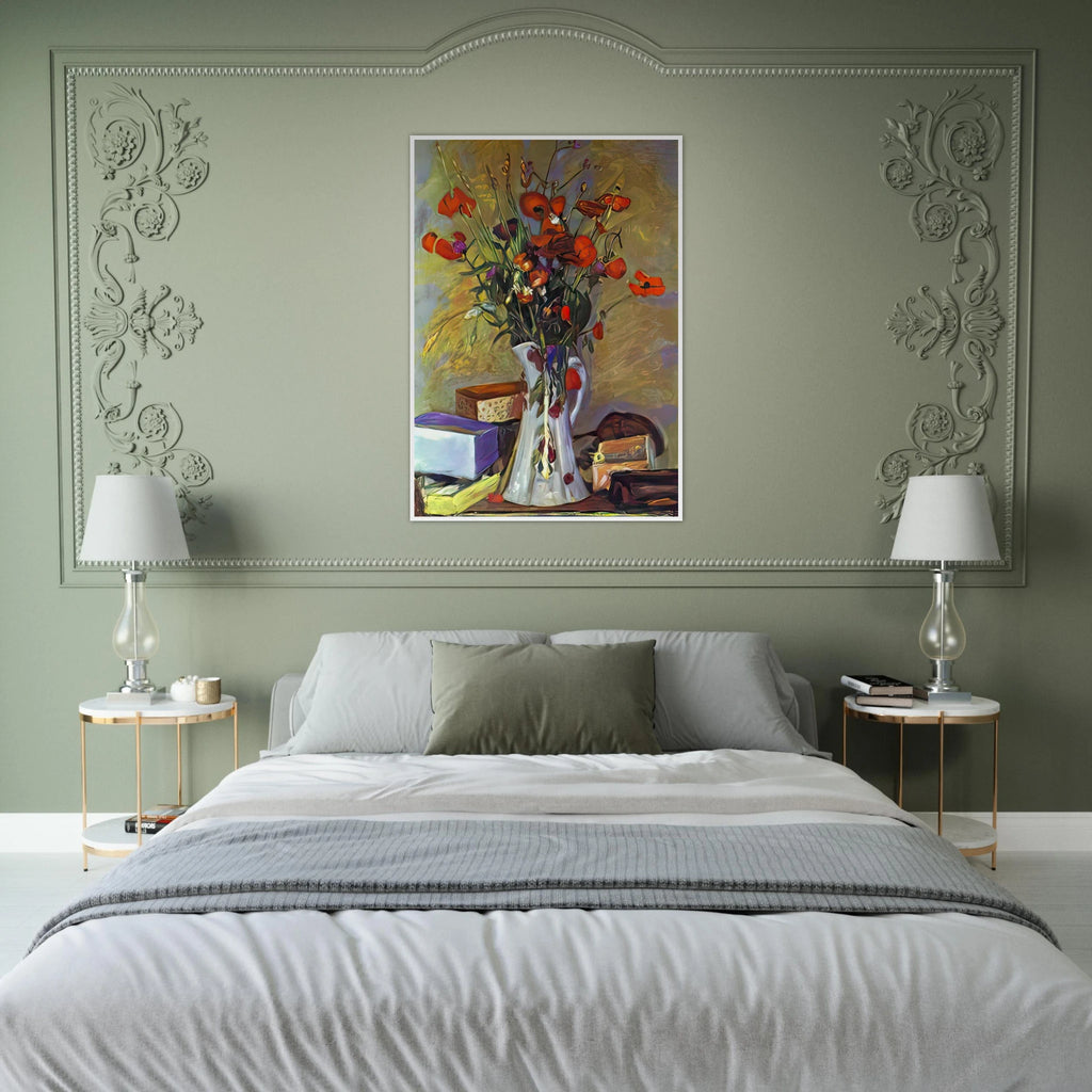 Poppies Framed Poster | Pierre Bonnard Framed Prints Wall Art | Pierre Bonnard Shop