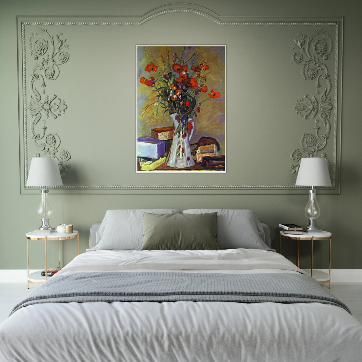 Poppies Framed Poster | Pierre Bonnard Framed Prints Wall Art | Pierre Bonnard Shop