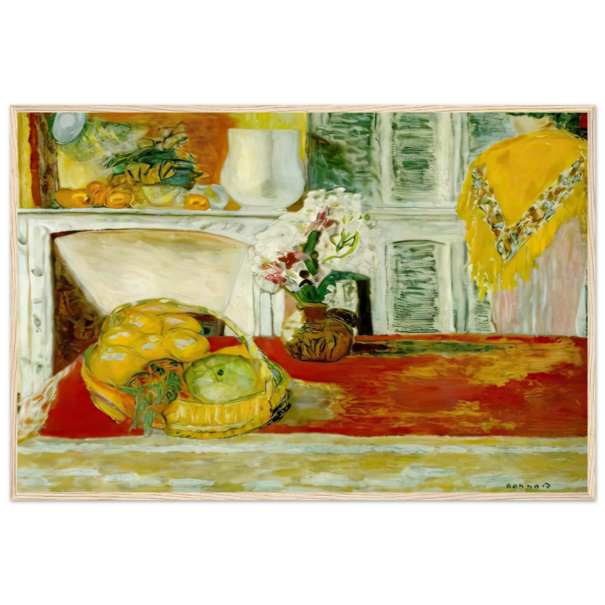Corner of the Dining Room Framed Poster | Pierre Bonnard Framed Prints Wall Art | Pierre Bonnard Shop