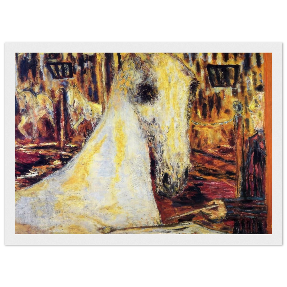 The Circus Horse Framed Poster | Pierre Bonnard Framed Prints Wall Art | Pierre Bonnard Shop