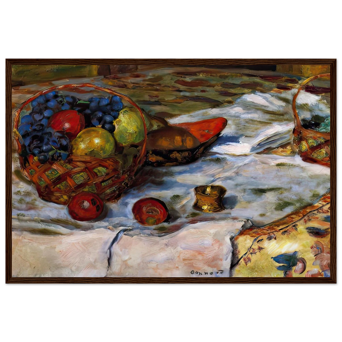 Still LIfe with Earthenware Dish Framed Poster | Pierre Bonnard Framed Prints Wall Art | Pierre Bonnard Shop