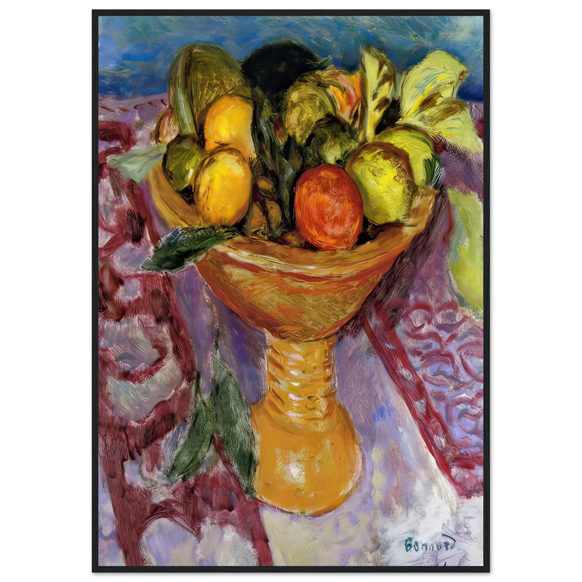 Fruit Bowl Framed Poster | Pierre Bonnard Framed Prints Wall Art | Pierre Bonnard Shop