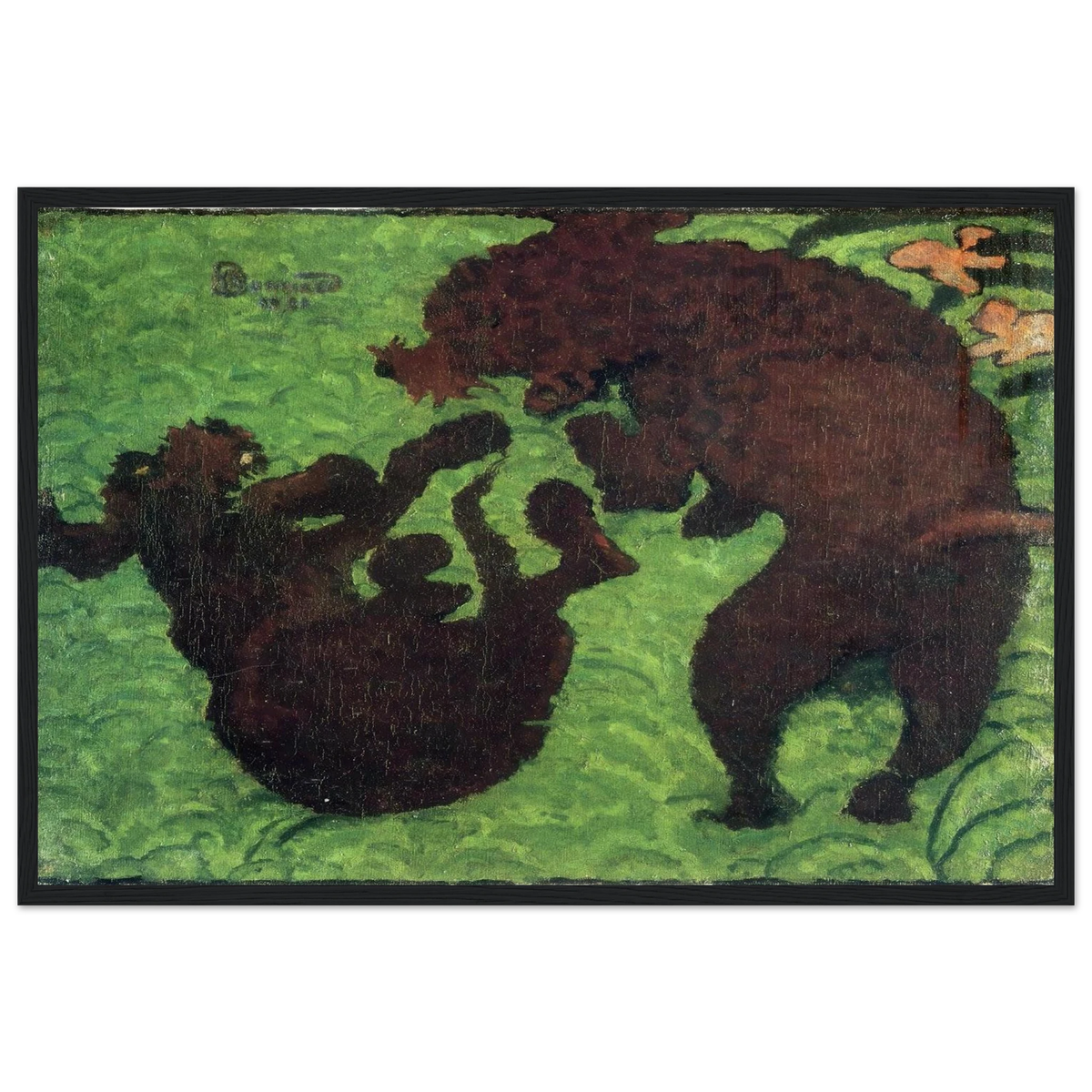 Two Poodles Framed Poster | Pierre Bonnard Framed Prints Wall Art | Pierre Bonnard Shop