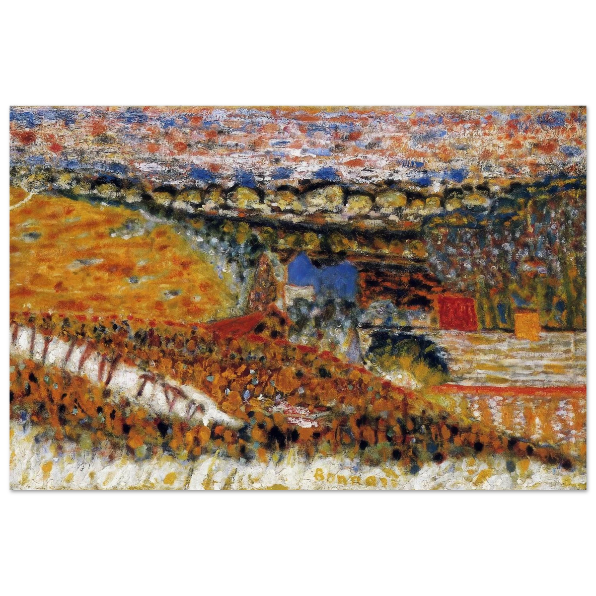 Autumn View Poster | Pierre Bonnard Poster | Pierre Bonnard Shop
