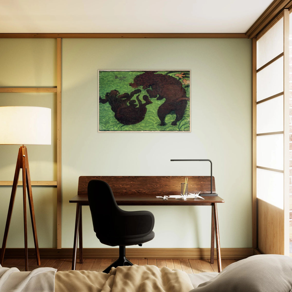 Two Poodles Framed Poster | Pierre Bonnard Framed Prints Wall Art | Pierre Bonnard Shop