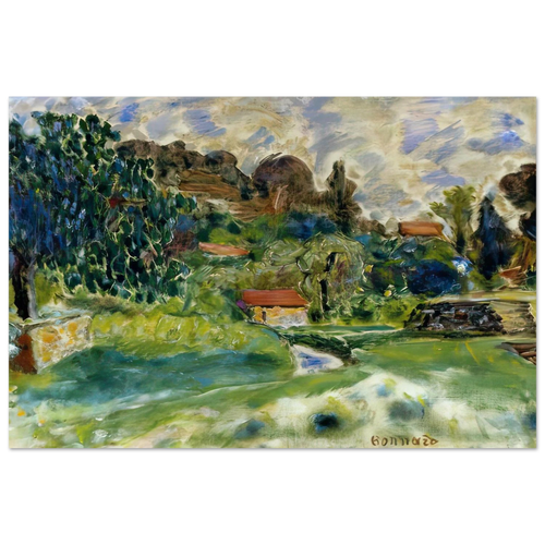 Cagnes Landscape Poster | Pierre Bonnard Poster | Pierre Bonnard Shop