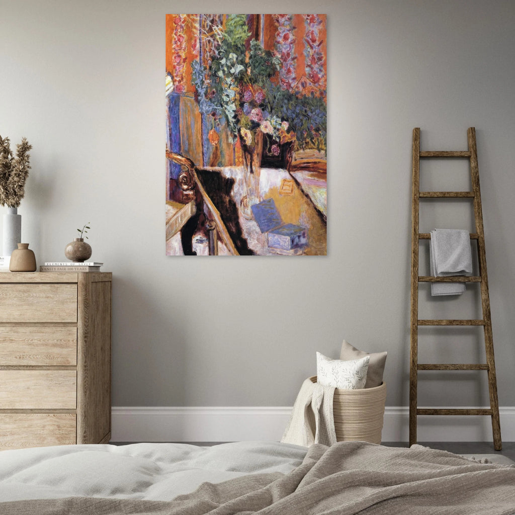 Interior with Flowers Poster | Pierre Bonnard Poster | Pierre Bonnard Shop
