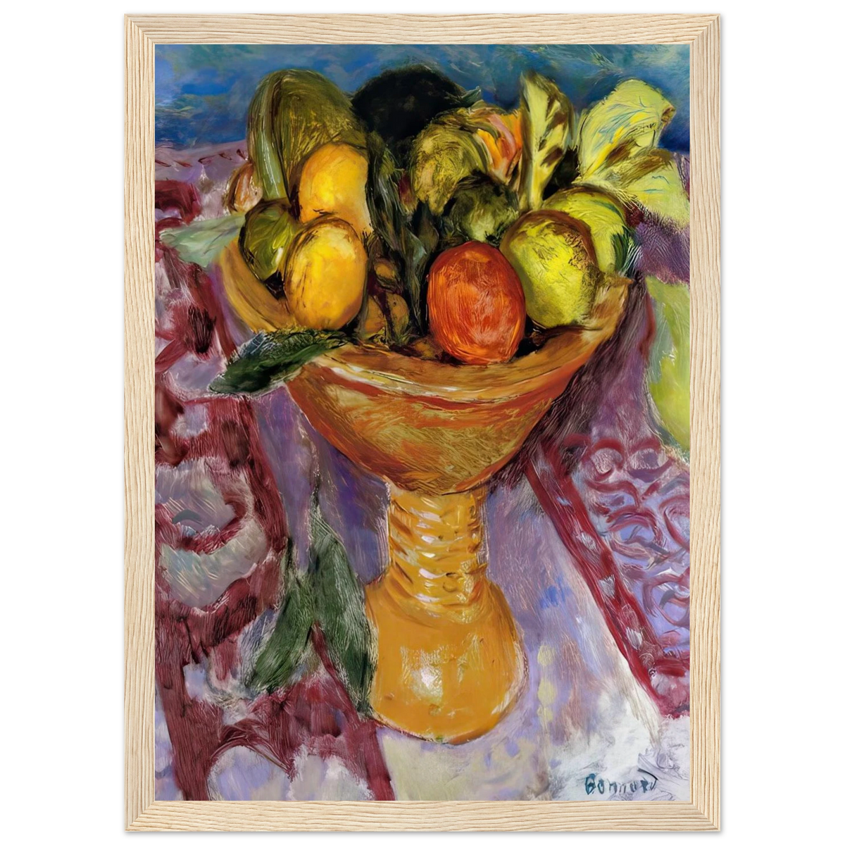 Fruit Bowl Framed Poster | Pierre Bonnard Framed Prints Wall Art | Pierre Bonnard Shop