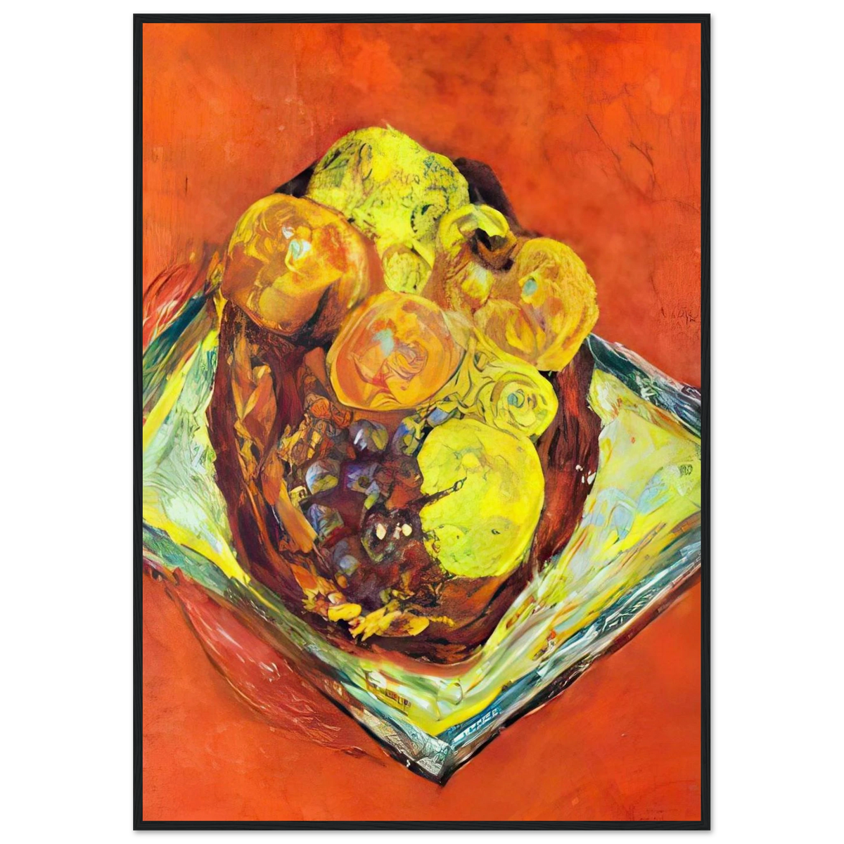 Peaches and Grapes Framed Poster | Pierre Bonnard Framed Prints Wall Art | Pierre Bonnard Shop