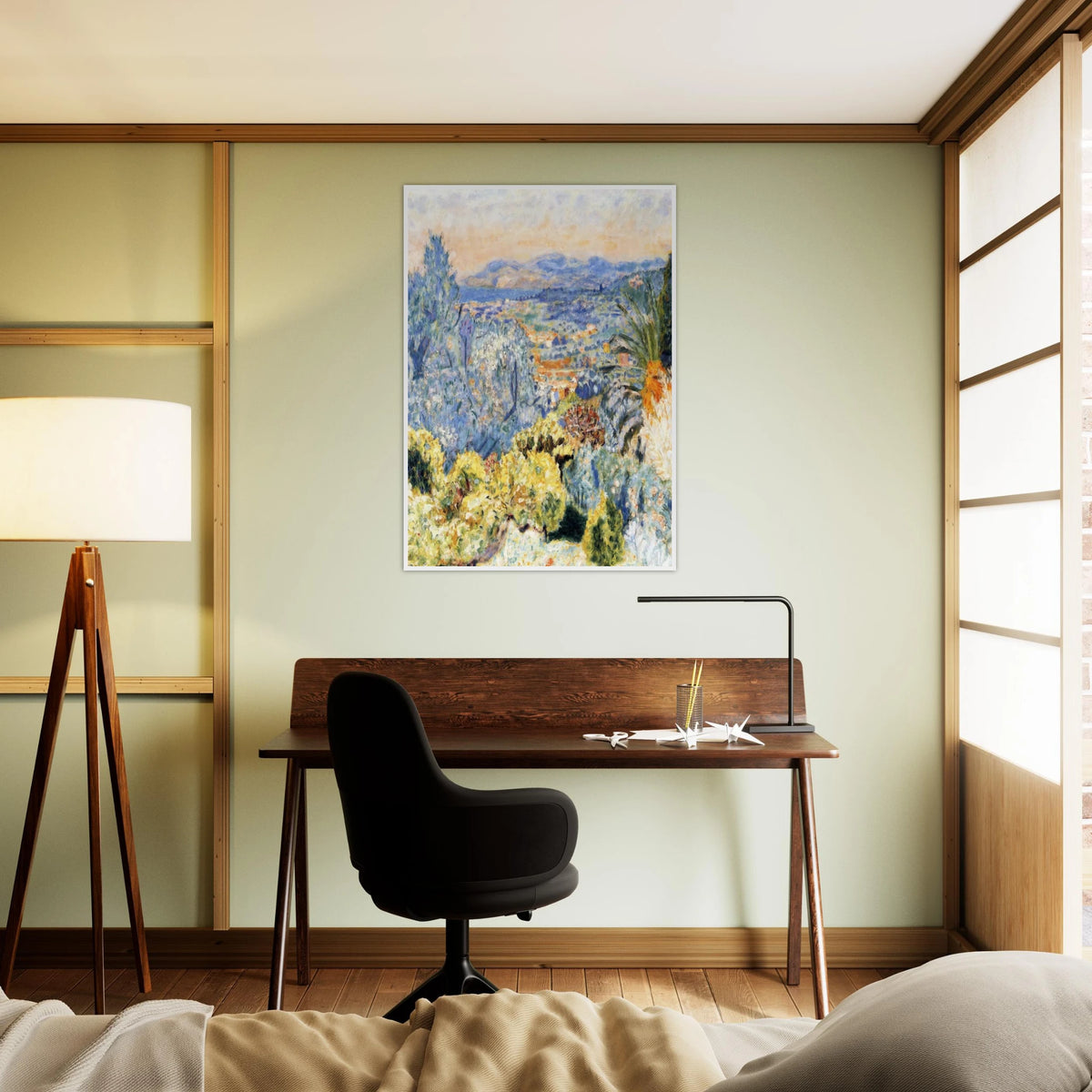 The Cote d'Azur Framed Poster | Pierre Bonnard Framed Prints Wall Art | Pierre Bonnard Shop